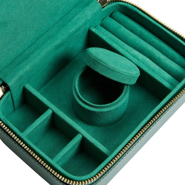 WOLF Sophia Travel Zip Case - Forest Green