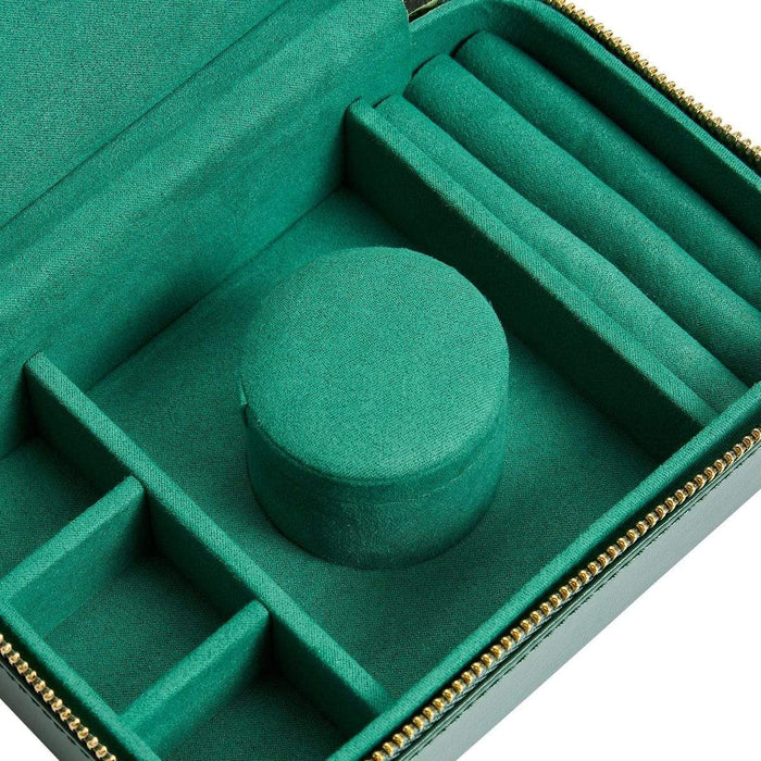 WOLF Sophia Travel Zip Case - Forest Green