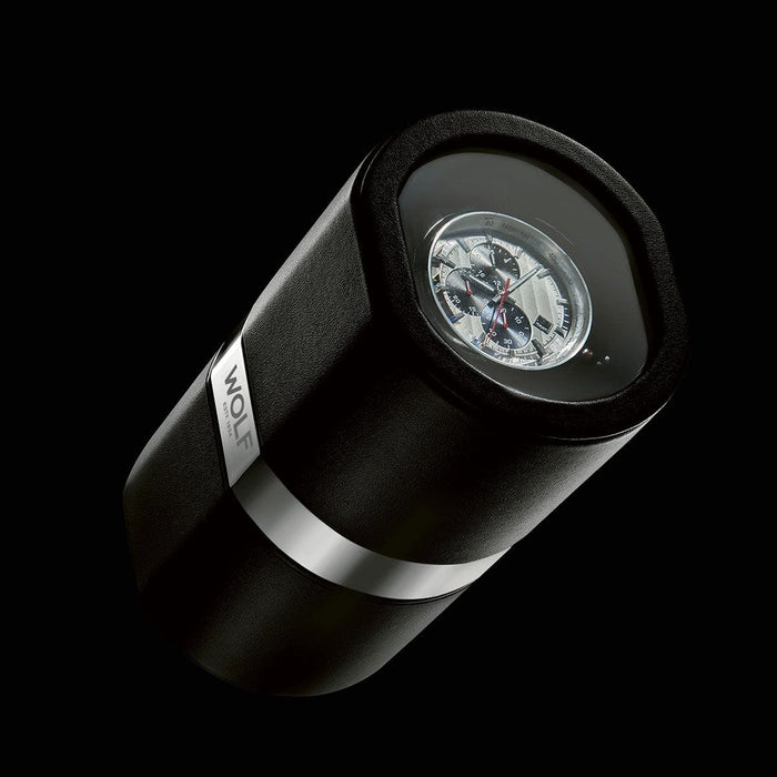 WOLF Travel Watch Winder - The Rocket - Black