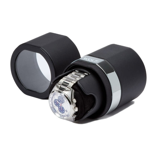 WOLF Travel Watch Winder - The Rocket - Black