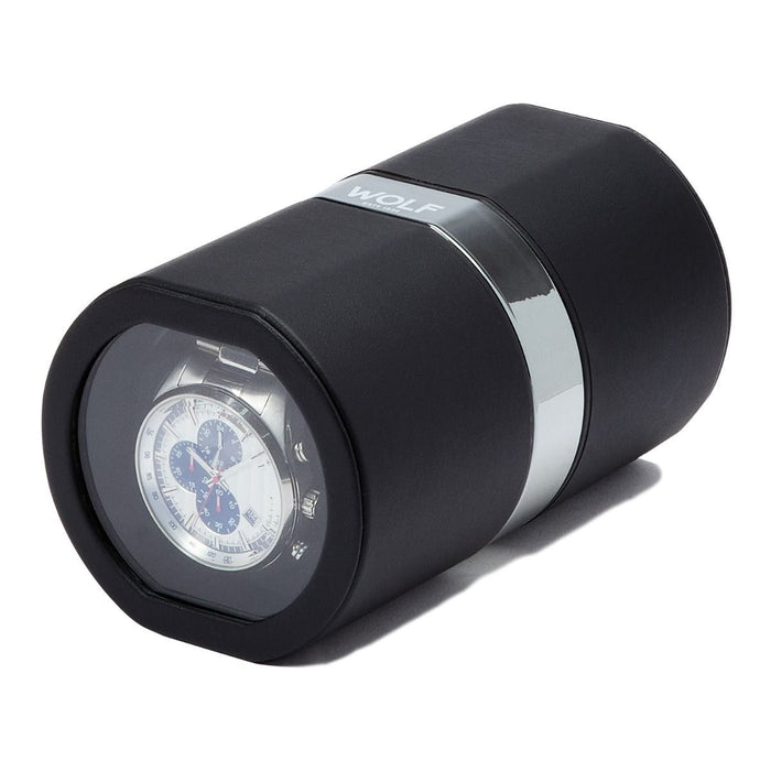 WOLF Travel Watch Winder - The Rocket - Black