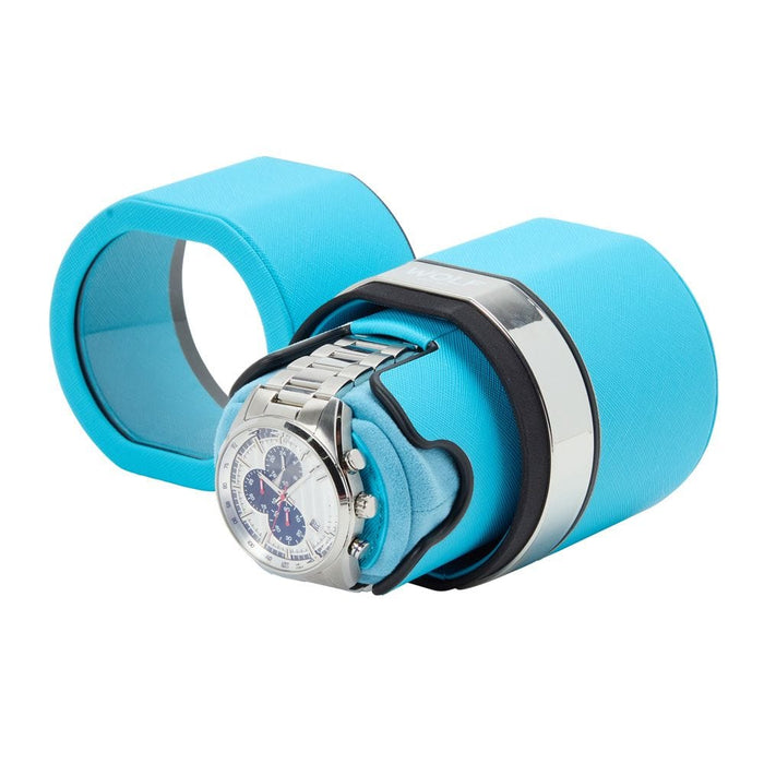 WOLF Travel Watch Winder - The Rocket - Robins Egg Blue