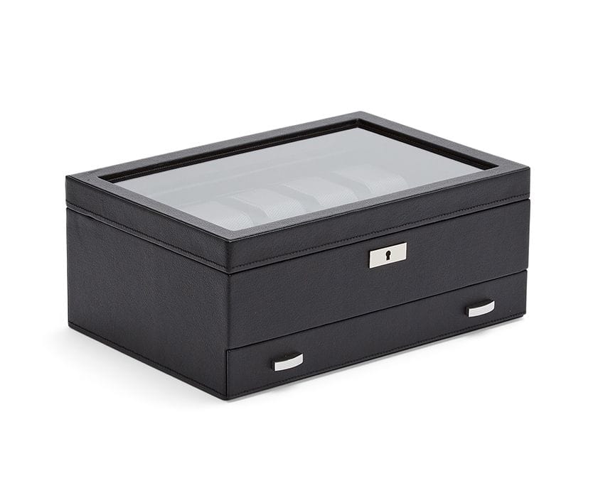 WOLF Viceroy 10-Piece Watch Box with Drawer
