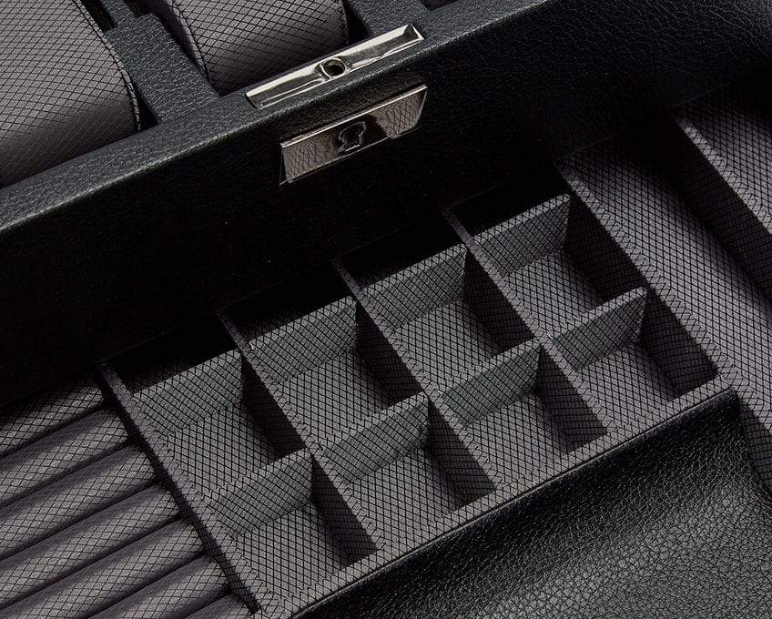 WOLF Viceroy 10-Piece Watch Box with Drawer