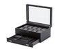 WOLF Viceroy 10-Piece Watch Box with Drawer