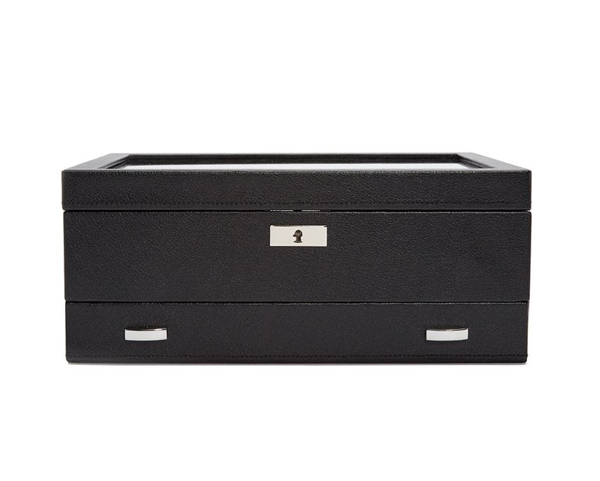 WOLF Viceroy 10-Piece Watch Box with Drawer