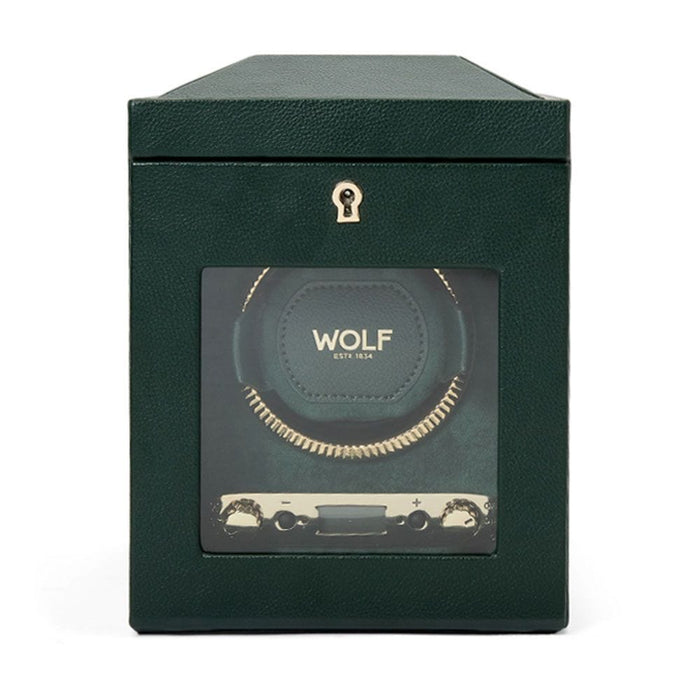 WOLF Watch Winder - British Racing Single Watch Winder - Green