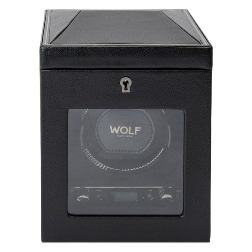 WOLF Watch Winder - British Racing Single Watch Winder - Black