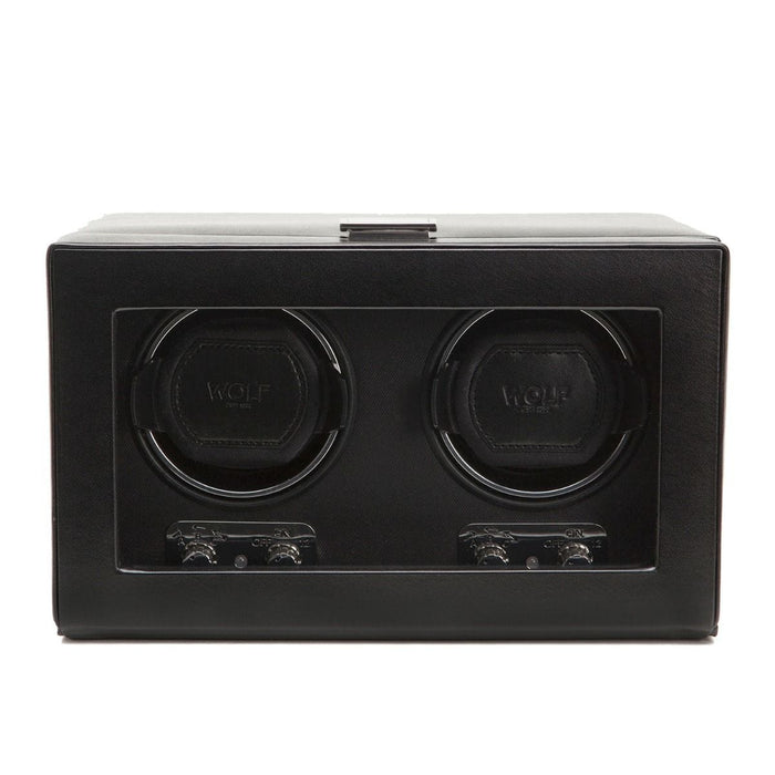 WOLF Watch Winder - Heritage Double Winder - Black