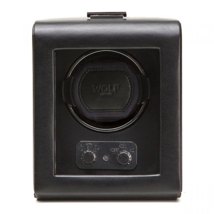 WOLF Watch Winder - Heritage Single Winder - Black