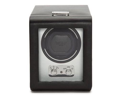 WOLF Watch Winder - Heritage Single Winder - Brushed Metal