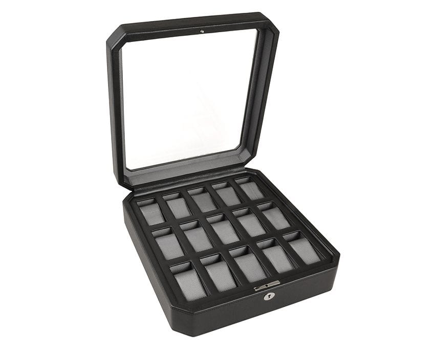 WOLF Windsor 15 Piece Watch Box