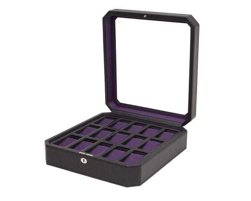 WOLF Windsor 15 Piece Watch Box