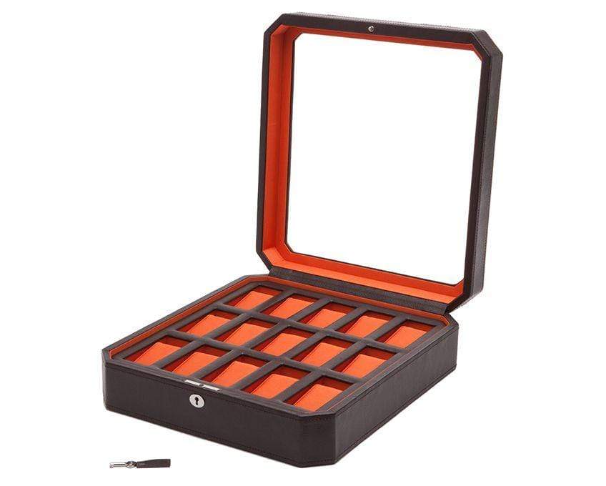 WOLF Windsor 15 Piece Watch Box