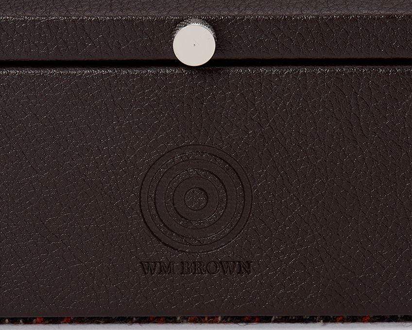 WOLF WM BROWN 5 Piece Watch Box