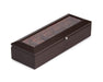 WOLF WM BROWN 5 Piece Watch Box
