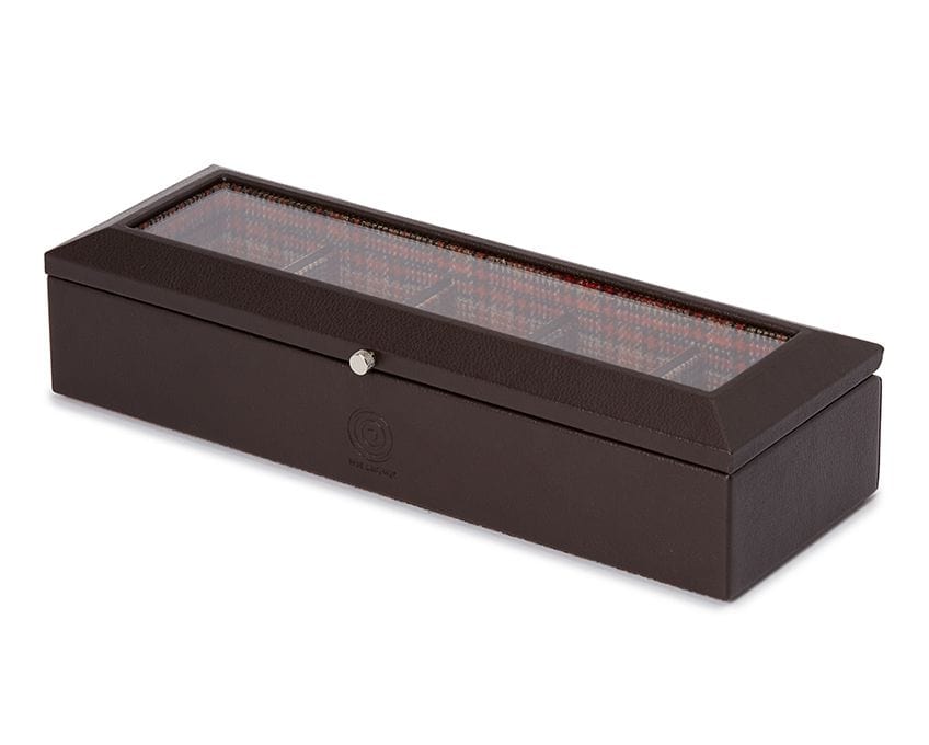 WOLF WM BROWN 5 Piece Watch Box