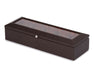 WOLF WM BROWN 5 Piece Watch Box