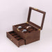 Wooden Storage Case with 14 Slots, Safe Watch Organizer