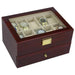 Wooden Watch Collection Storage Box with 20 Slots