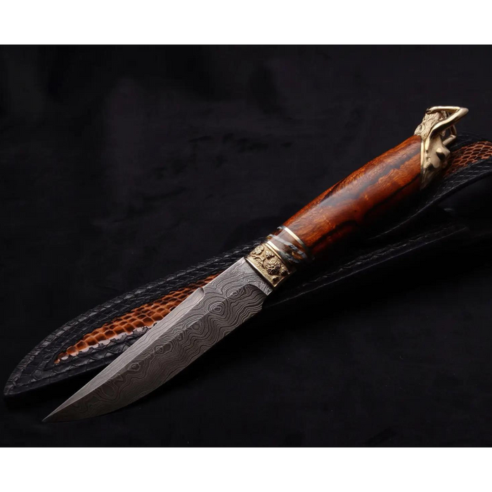 damascus hunting knife canada